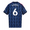 Arsenal Gabriel Magalhaes #6 Bortedrakt 2025-26 Kortermet